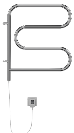 Электро 25 F-обр 600х600 поворотный Полотенцесушитель TERMINUS Тольятти - фото 2